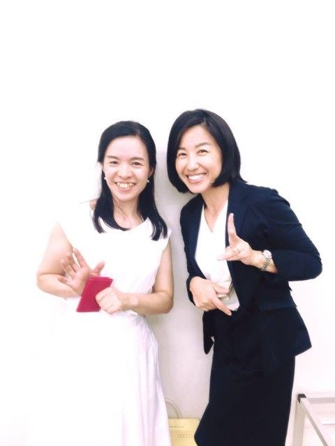 美雪さんとキックオフ写真